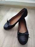 Damskie baleriny czarne rozm 39