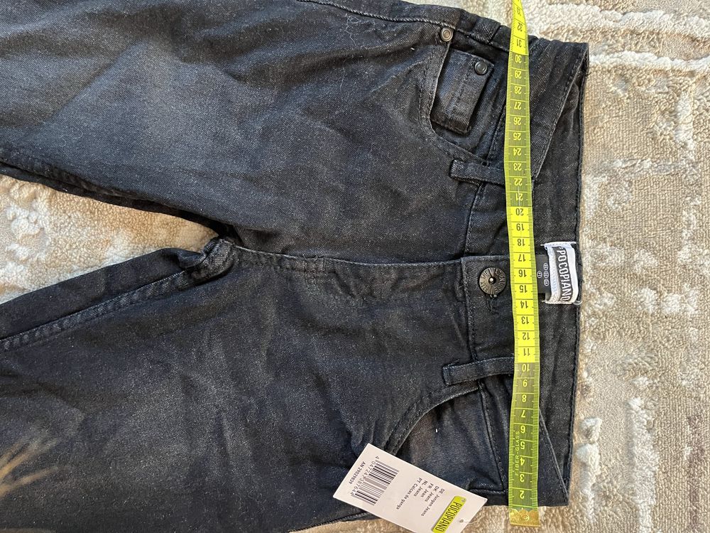 Чорні джинси для хлопця 140 завужені штани скіні