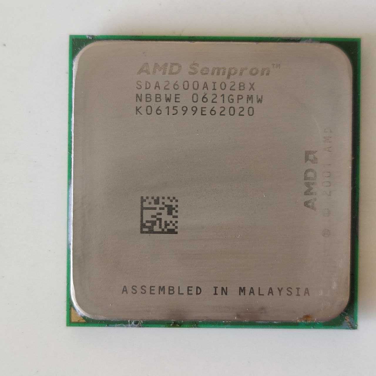 Матплата ASUS KBN-VM + Sempron + память 1,5 ГБ + 2 БП +  сетевая карта
