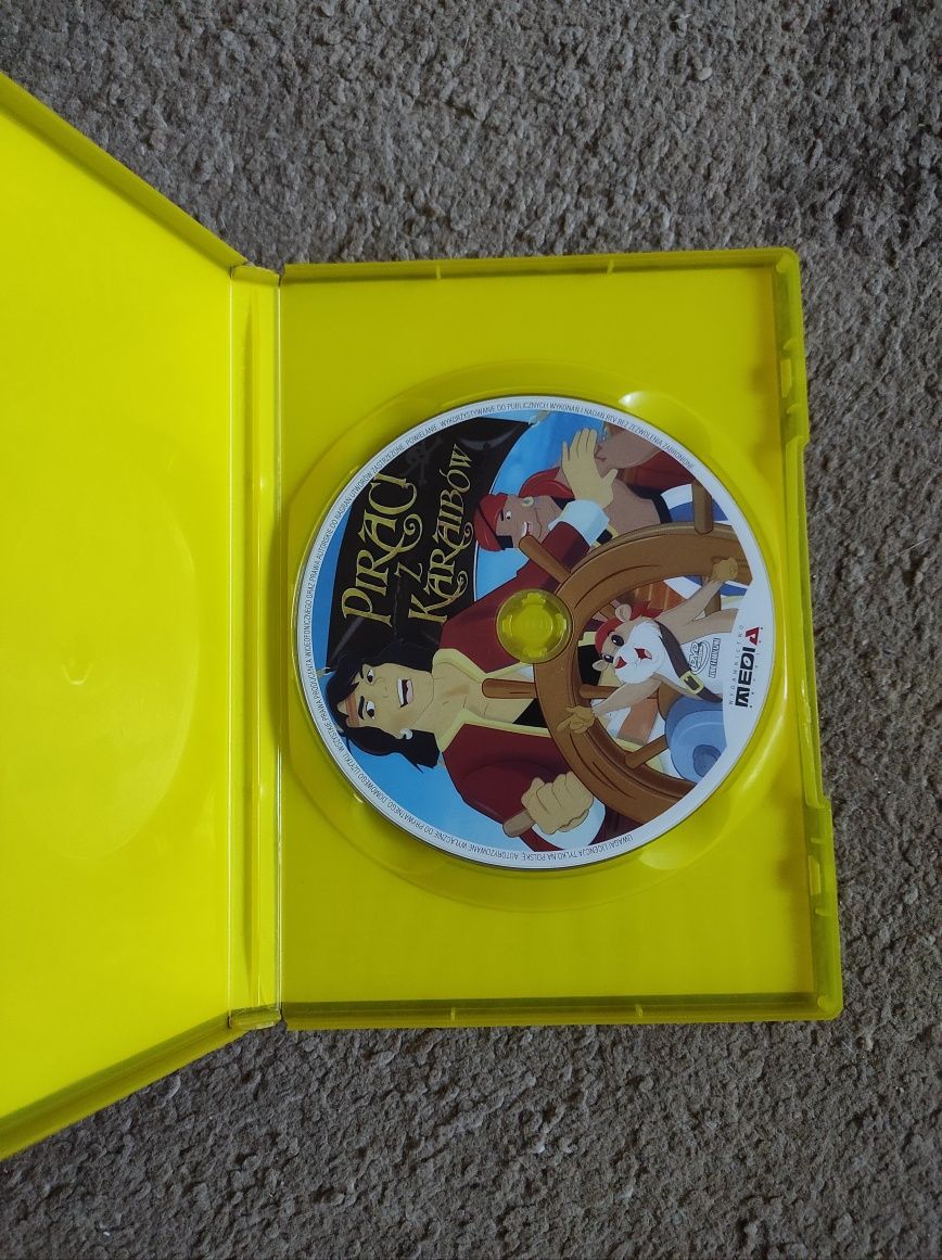 Piraci z Karaibów film animowany DVD