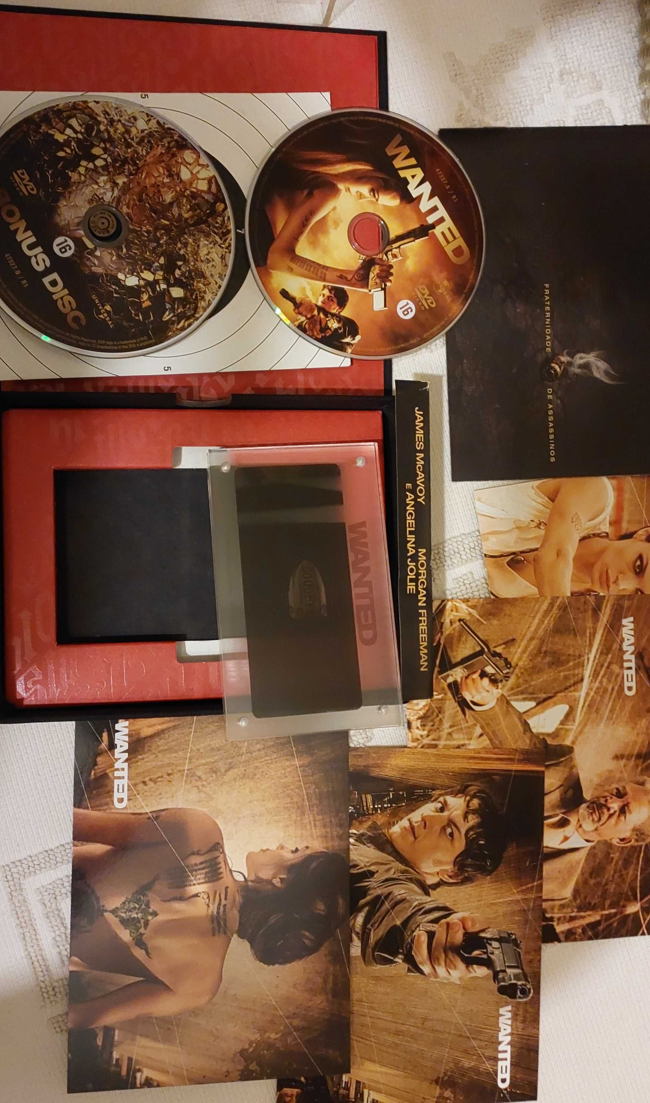 DVD filme WANTED.  Usado, como novo.