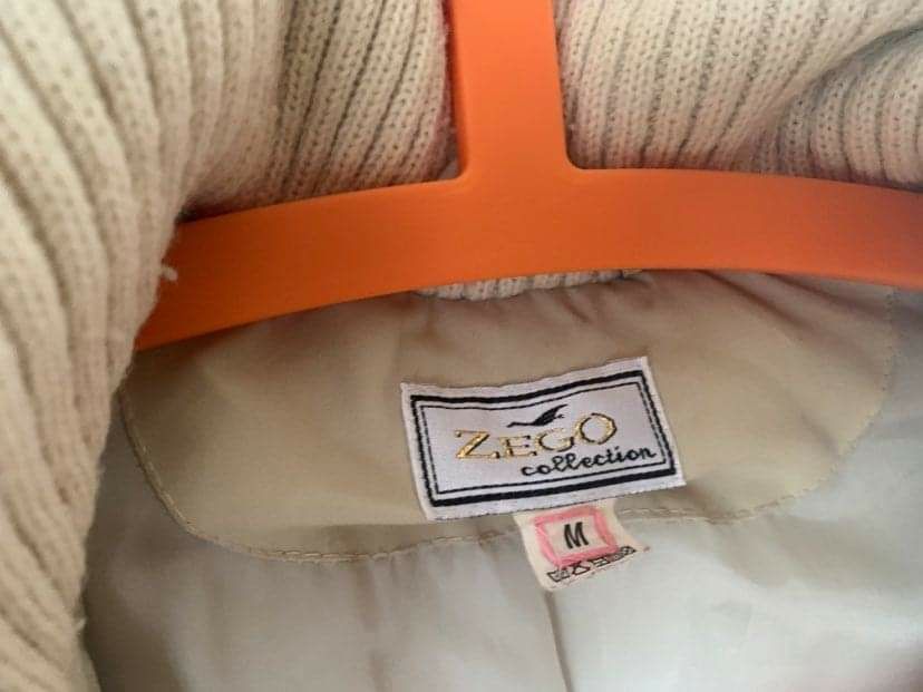 Płaszcz płaszczyk lekki jesienno zimowy Zego collection - M - jak nowy