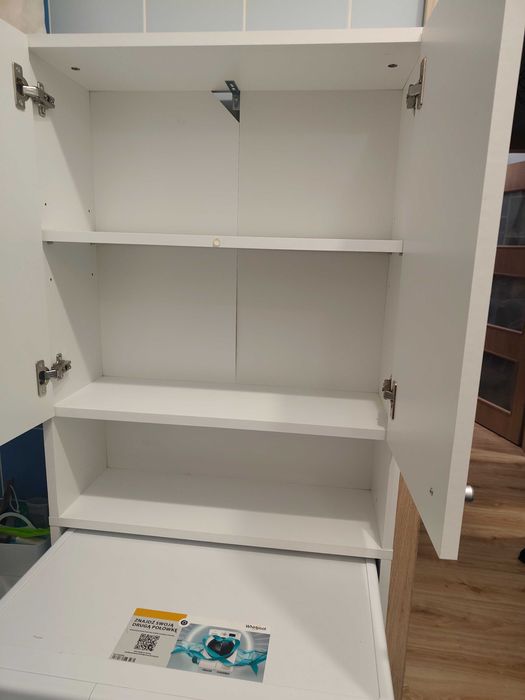 Szafka łazienkowa biała