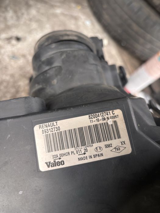 Фара Renault Megane 2 Меган 2 фара ліва права лінзована