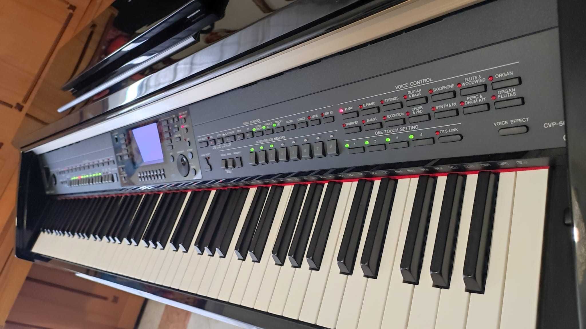 Piano Digital Yamaha Clavinova CVP Polished Ebony