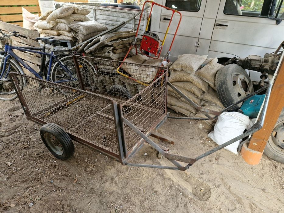 Duży wózek ogrodowy