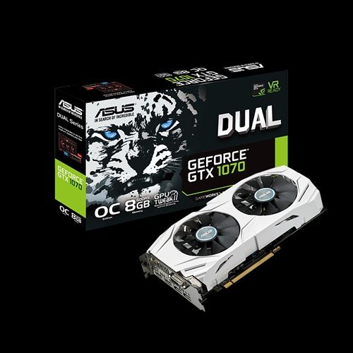 Placa Grafica Asus Dual GeForce GTX 1070 OC 8GB