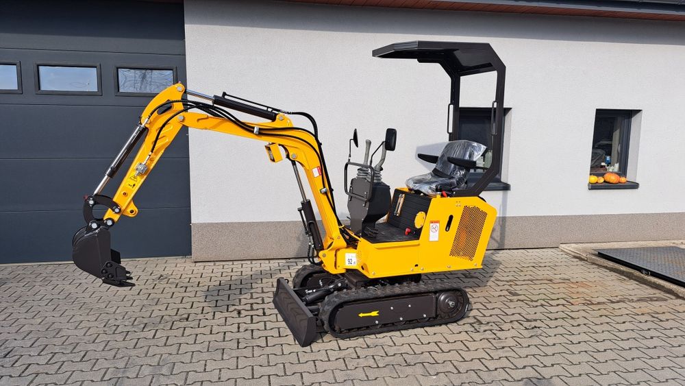 Minikoparka Windstorm XN10, Rhinoceros, 850kg, NEX, Koop,skrętne ramię