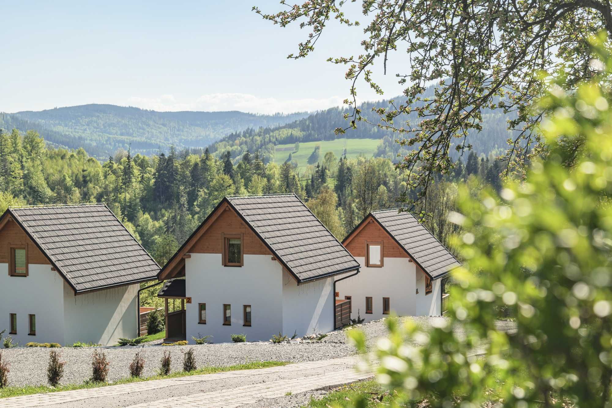 Domki w Górach w Wiśle, Sauna Jacuzzi, całoroczny grill