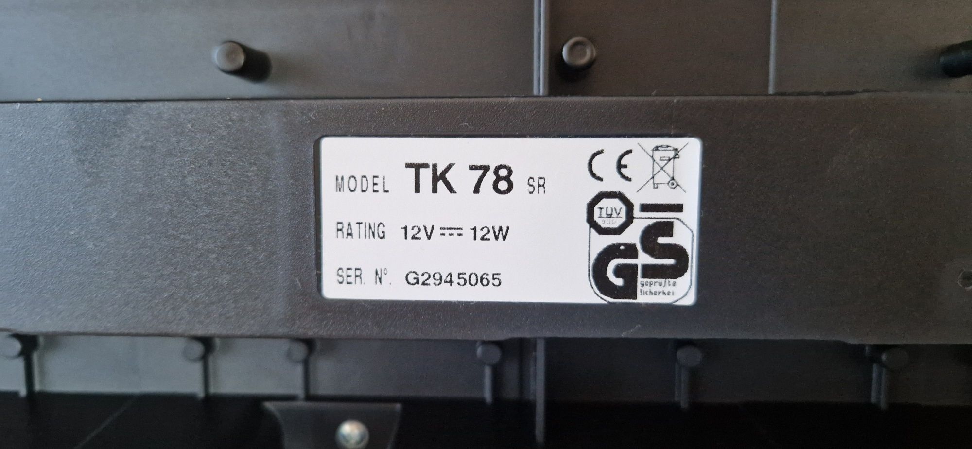 organy farfisa tk78