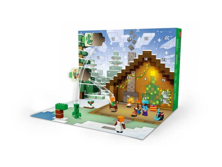 LEGO Minecraft - Kalendarz adwentowy na 2025 rok 21280