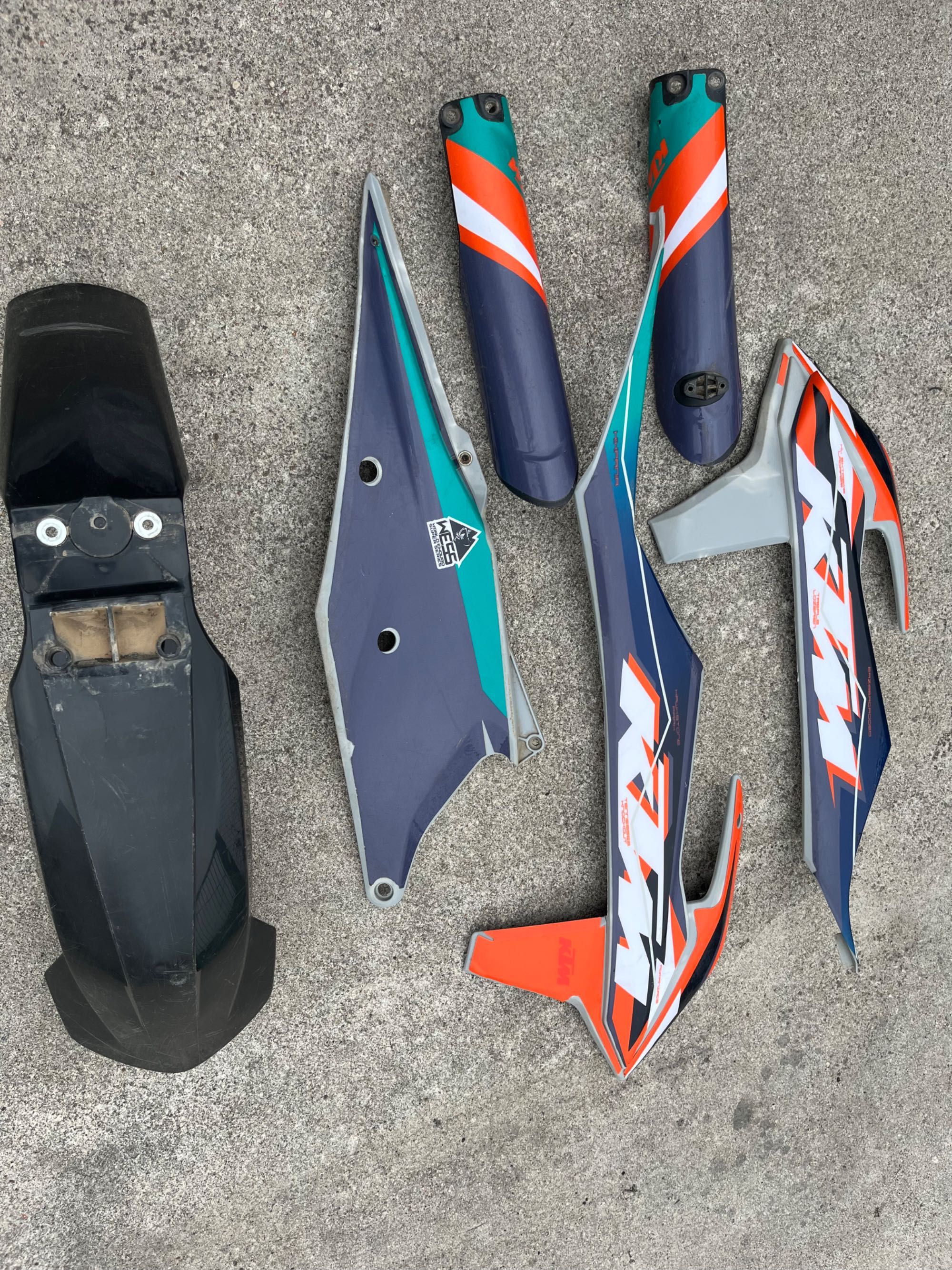 Plastiki do KTM SXF