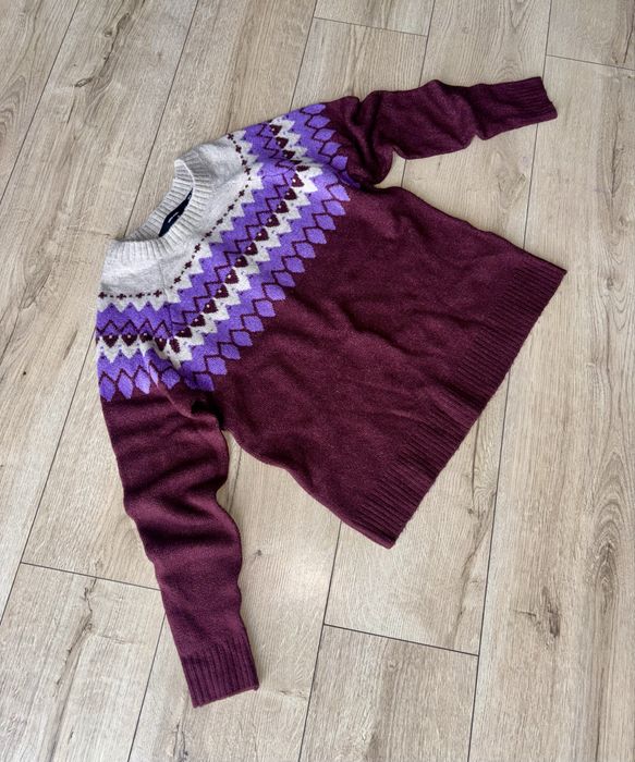 Sweter damski dlugi rekaw cieply mily codzienny jesien zima M/38