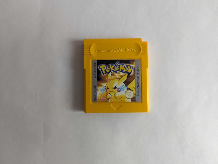Pokemon Yellow ORIGINAL completo
