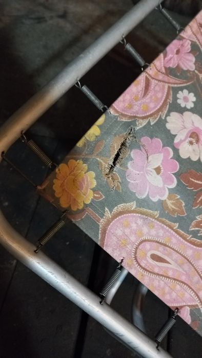 Раскладушки ссср, алюминиевые 2шт.