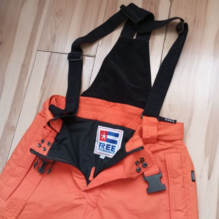 Free Performance Spodnie narciarskie zimowe ocieplane snowboard 50 M