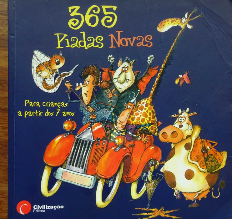 365 Piadas Novas (Para Crianças A partir dos 7 Anos)