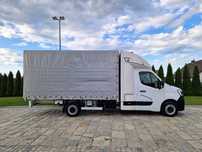 Renault Master LONGCAB 2,0 2x Aku Skrzynia 8 Palet Plandeka F-Vat 23%