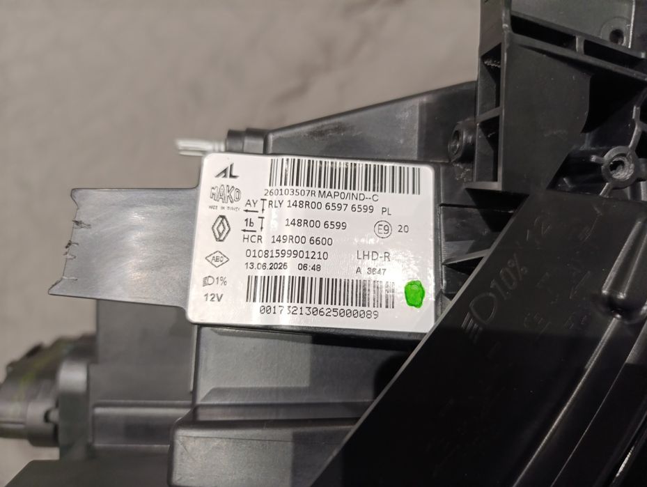 Renault Clio V Lift Lampy Prawa Lewa Przód Komplet EU