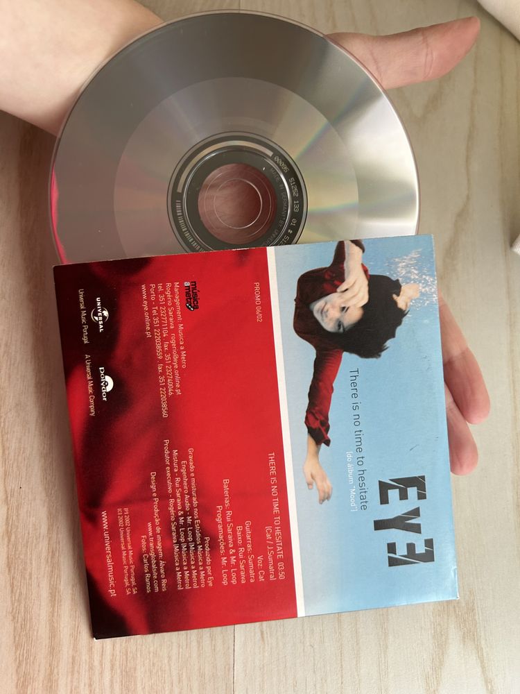 Promo Cd Single Eye: There is no time to hesitate