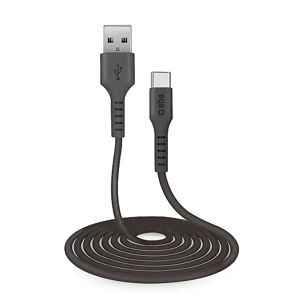 Kabel SBS TECABLETC3MTK USB-A - USB-C 3m - czarny