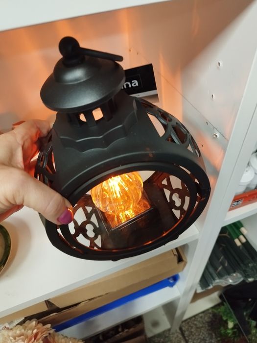 Latarenka plus wkład LED wys. 23 cm