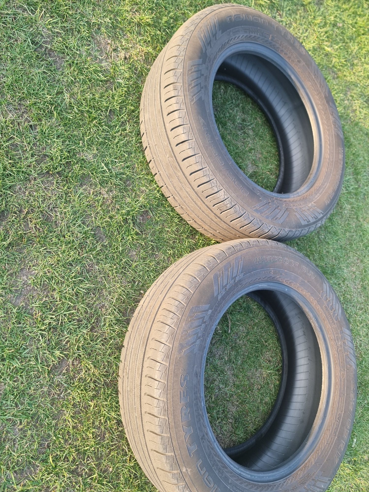 2 Opony lato SUV 225/65/17" NOKIAN 2021r Transport
