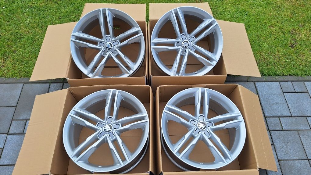 Nowe Alufelgi 5x112 R18 Audi A3 A4 Vw Passat Golf Skoda Octavia Superb