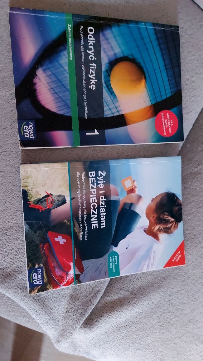 Książki do klasy 1 i 2 szkoły średniej