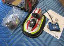 Mini jet hovercraft R/C 6v