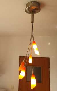 Lampa sufitowa - 6 kloszy