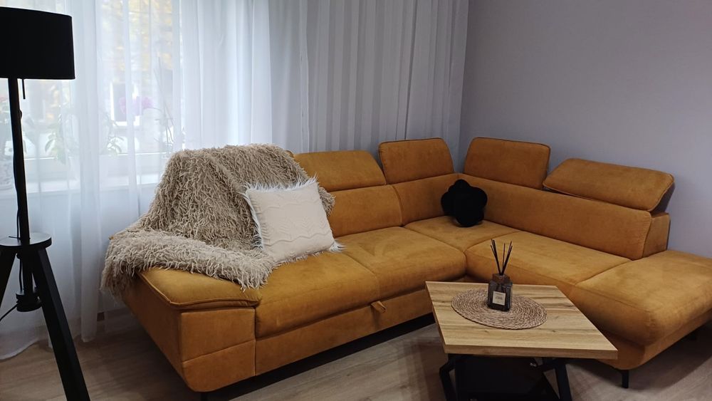 Narożnik z funkcją spania