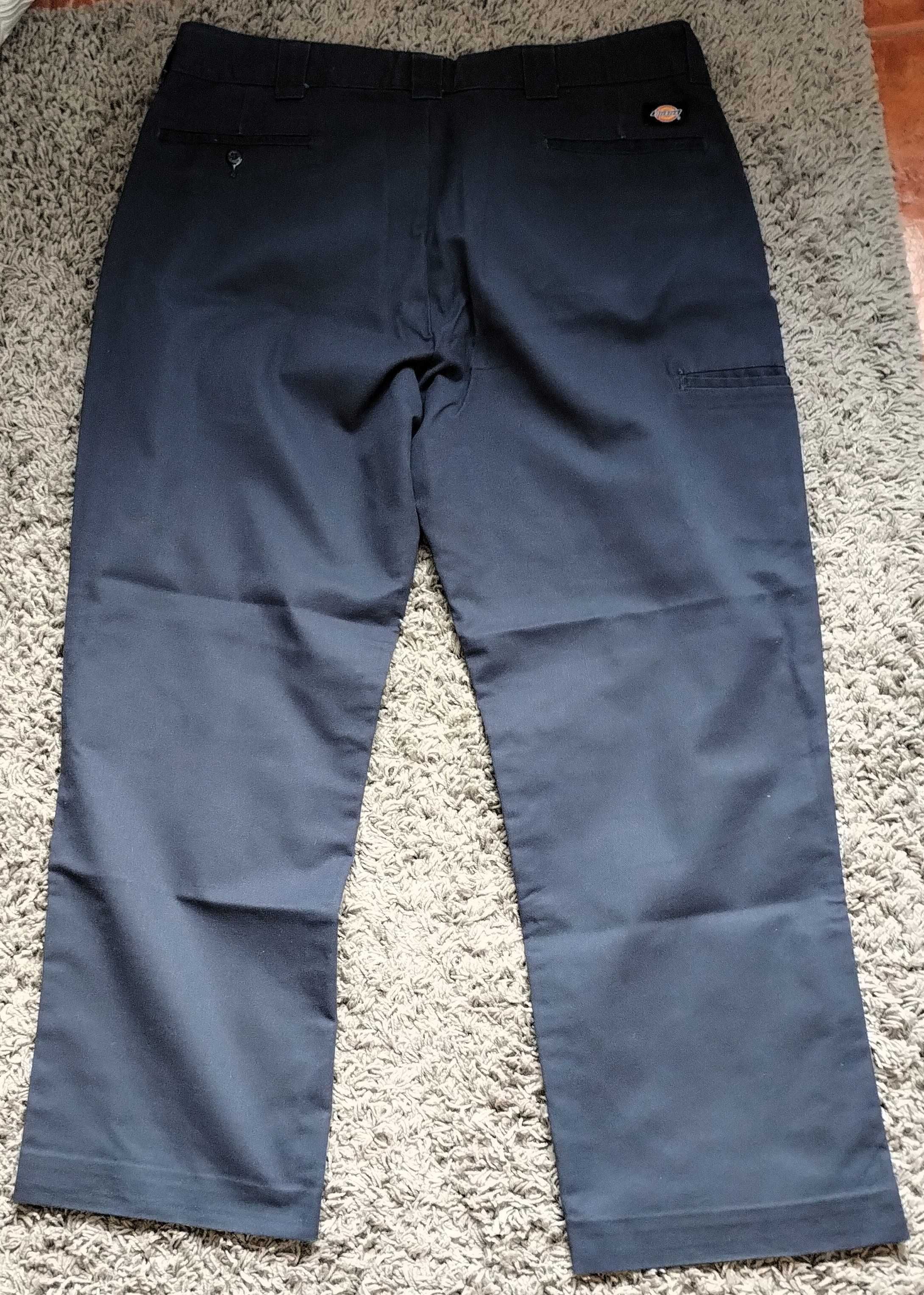 Calças Homem Dickies 46/48 Modelo Chino Navy Blue Azuis