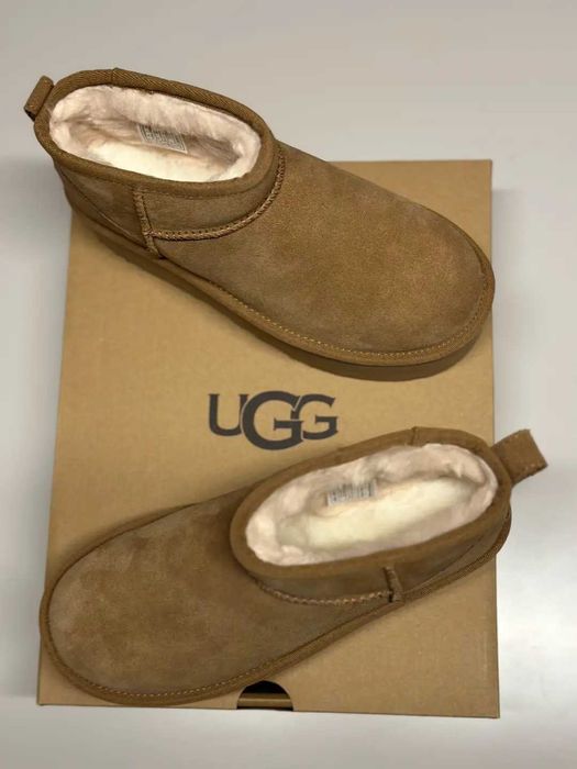 UGG Classic Ultra Mini Platform Boot Chestnut R.41