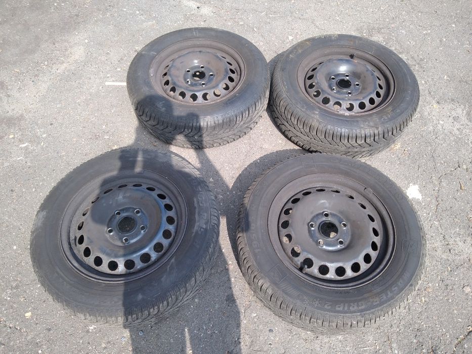 Диски R15 vw, skoda, audi, seat с резиной