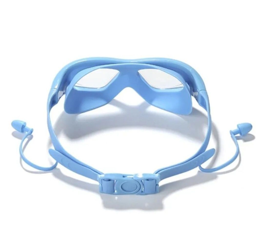 Google, niebieskie okulary do pływania dla dziecka, rozmiar S