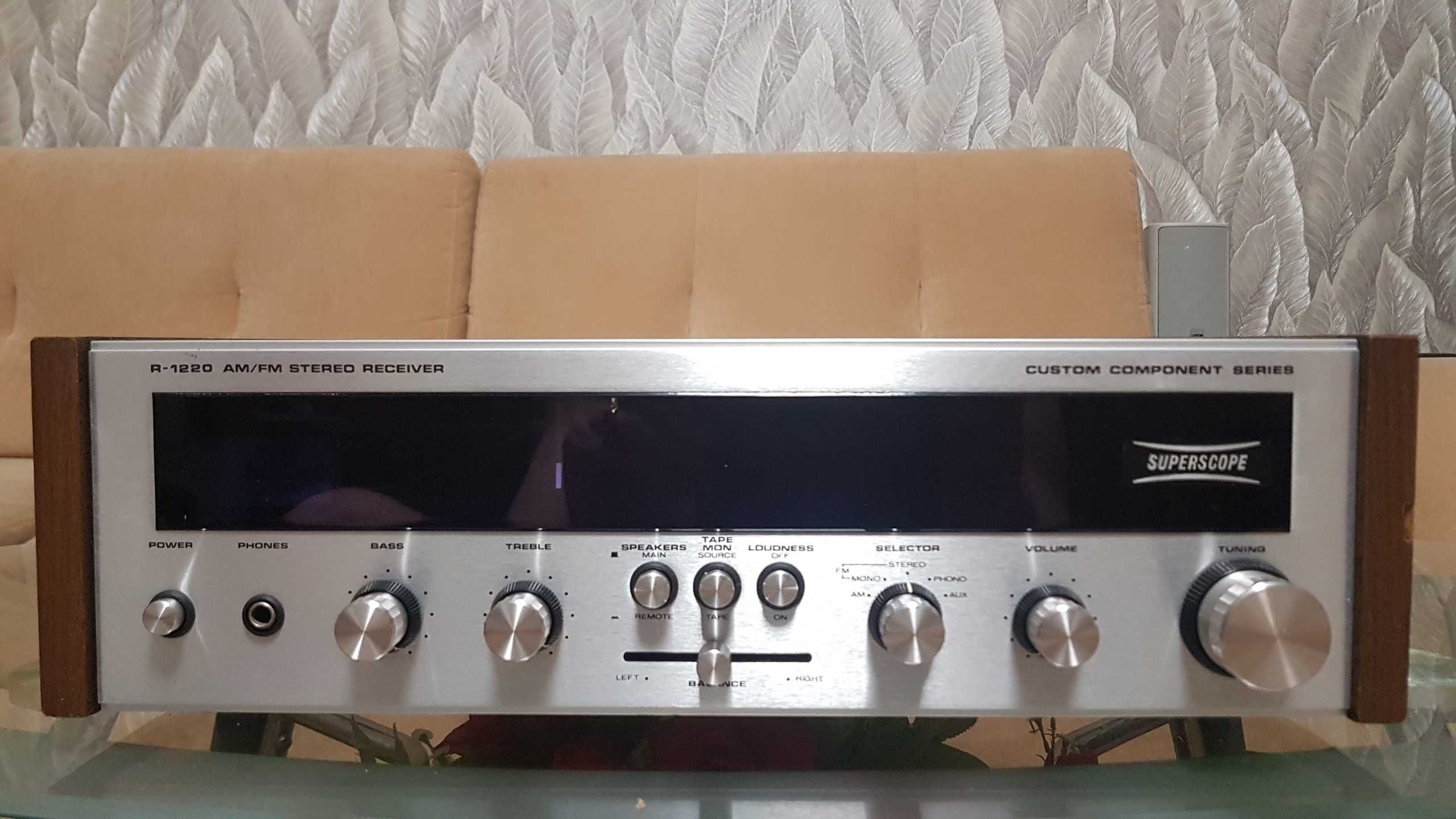 Усилитель/ресивер Superscope/Marantz/R-1220 stereo made in USA/TAIWAN