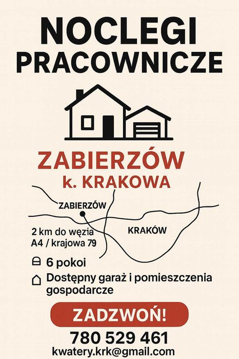 kwatery noclegi pracownicze robotnicze