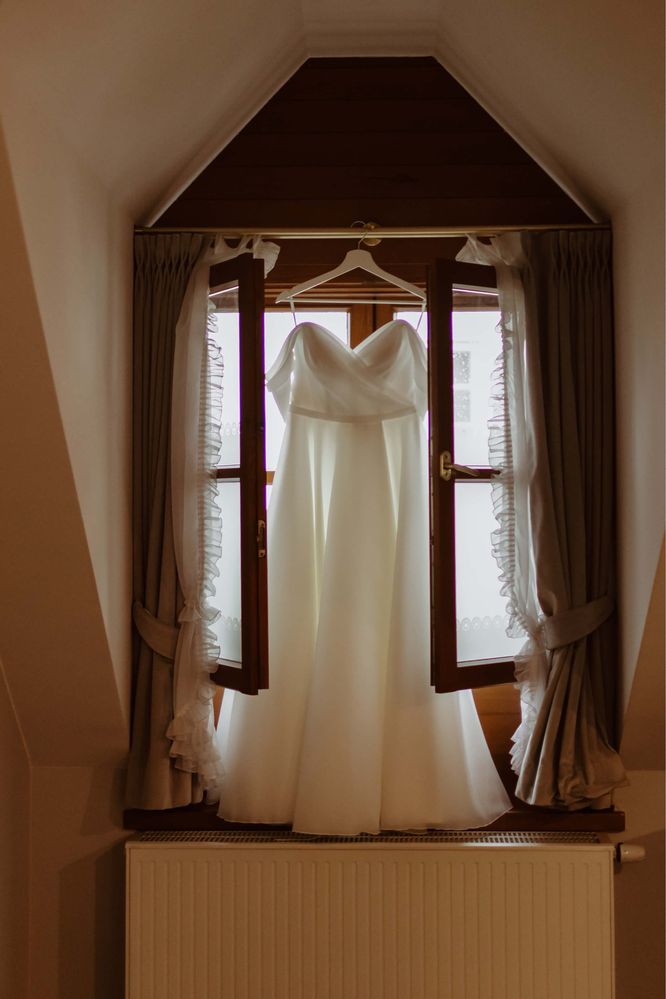 Suknia ślubna | Biała | Księżniczka