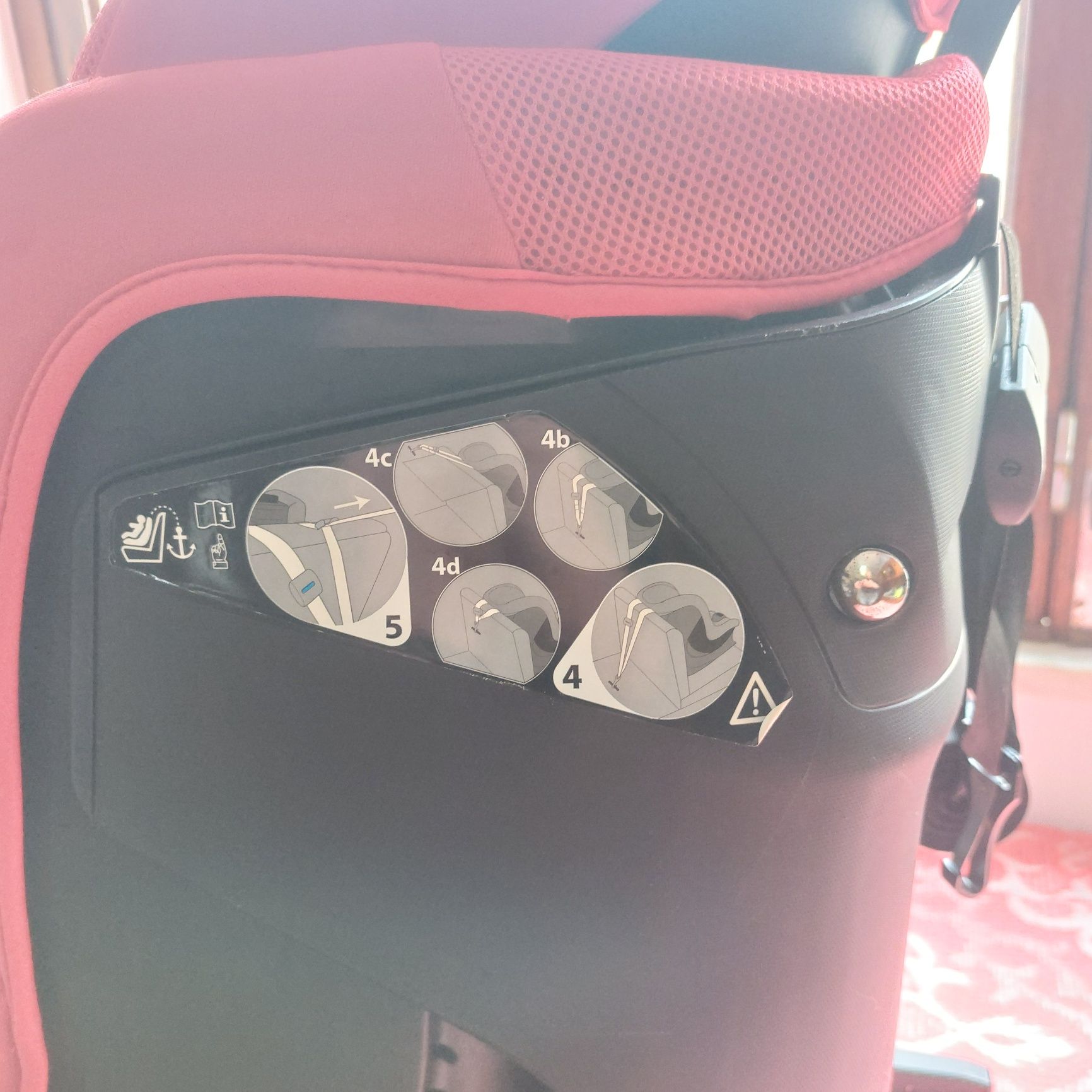 Cadeira chicco isofix