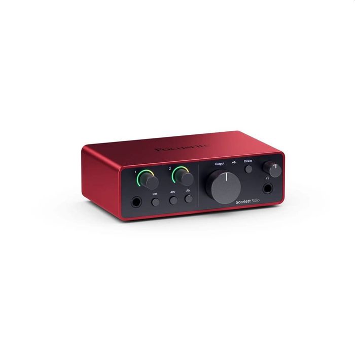 Focusrite Scarlett Solo 4th Gen Interfejs audio USB