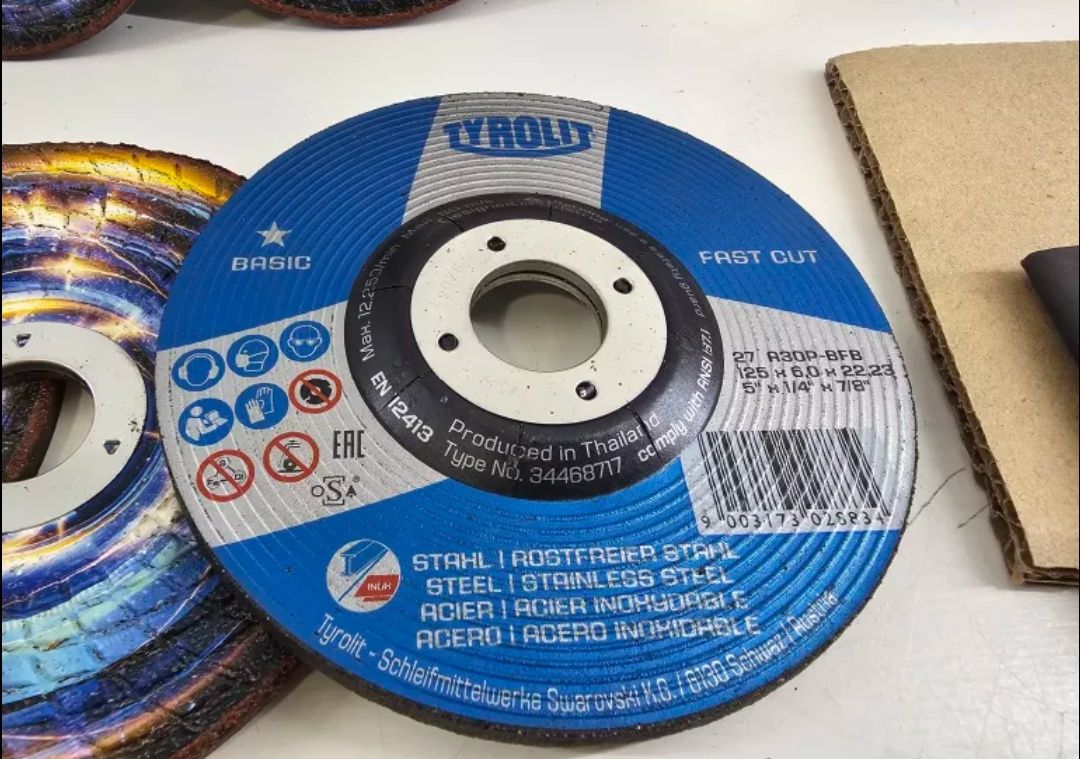 Круг шліфувальний 125x6/150×6 TYROLIT 34468717 BASIC FASTCUT