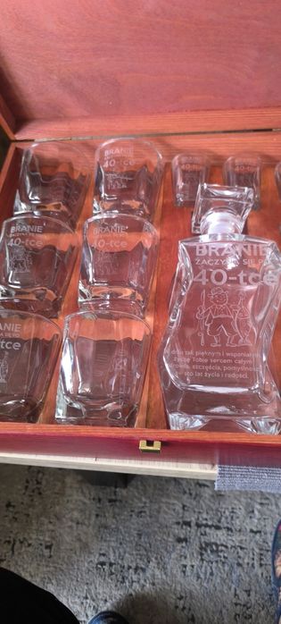 Zestaw do whiskey na 40 maxi