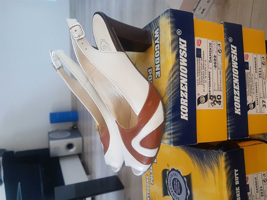 Skórzane buty korzeniowski 37 i 38