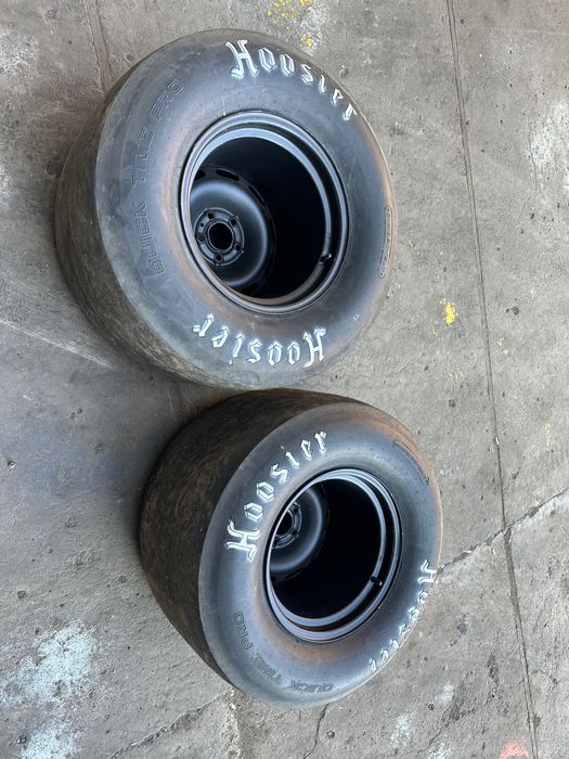 Гума з дисками для драгрейсінгу Hoosier Quick Time Pro 31-18.50-15TL