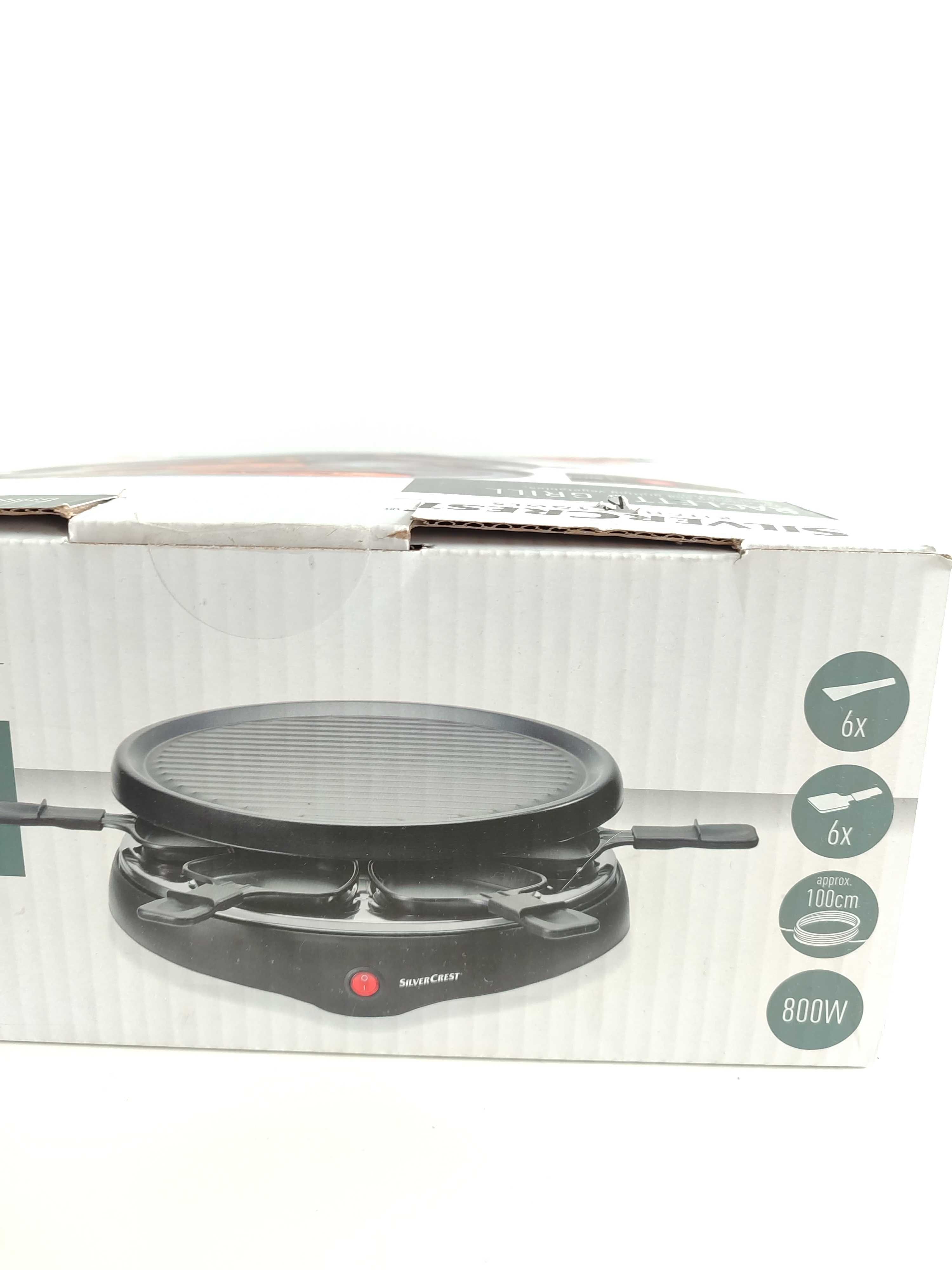 Grill elektroniczny Raclette grill silver crest