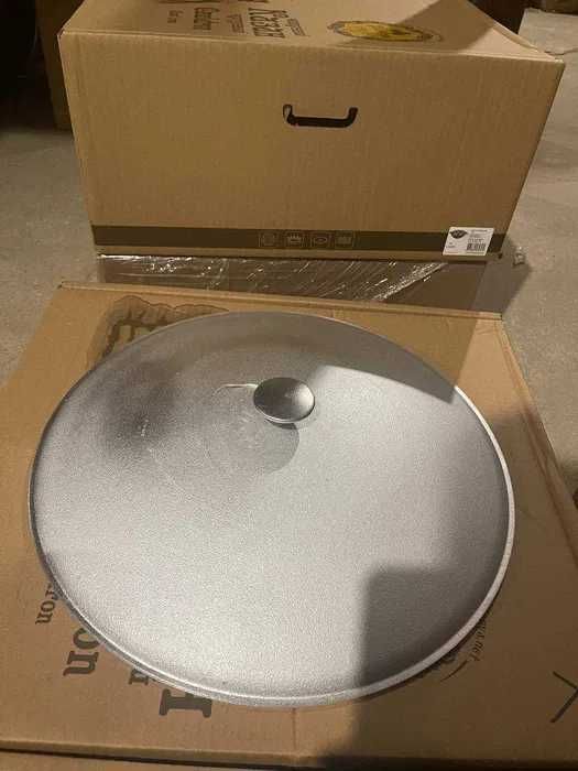 Казан узбецький 8,12,15,18л кришка гриль,гладка