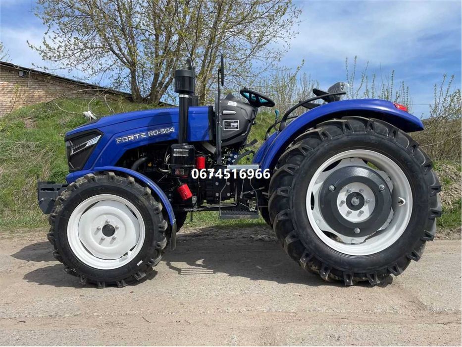 Мінітрактор FORTE RD 504 рівна підлога 2-х диск.зчеплення реверс ФОРТЕ