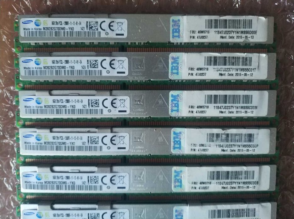 СЕРВЕРНАЯ ПАМЯТЬ | 16GB | Samsung | DDR3-1600 | ECC REG | Huanan, x99