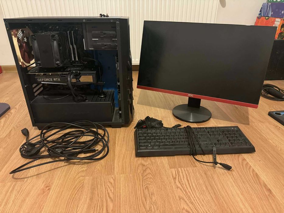 Komputer Zestaw używany w dobrym stanie AORUS RTX 3070 MASTER